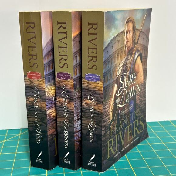 Mark of the Lion Series by Francine Rivers Book Set of 3 Paperback Christina Fic - Picture 3 of 11